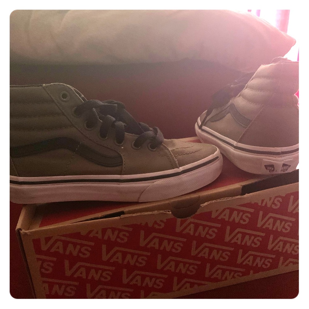Gently worn vans my son wore them 3 times